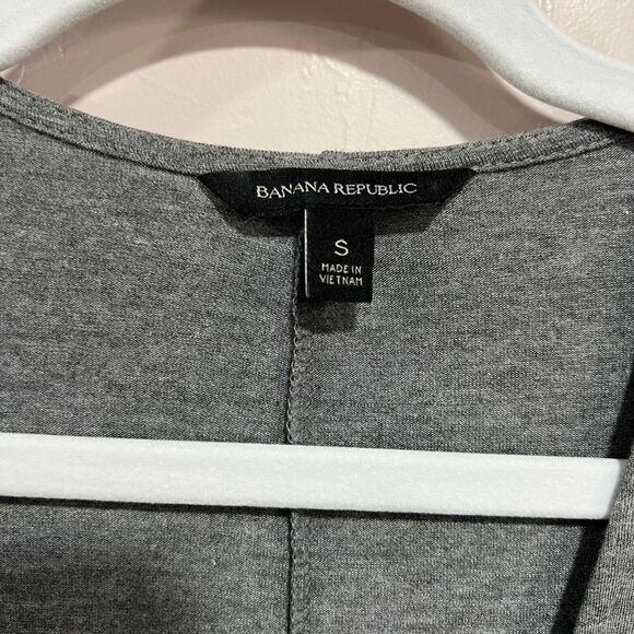 Banana Republic V-Neck Jersey Knit Long Sleeve Dress Size Small - Picture 6 of 6